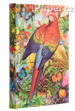 Zápisník Paperblanks Tropical Garden mini linkovaný 9308-4